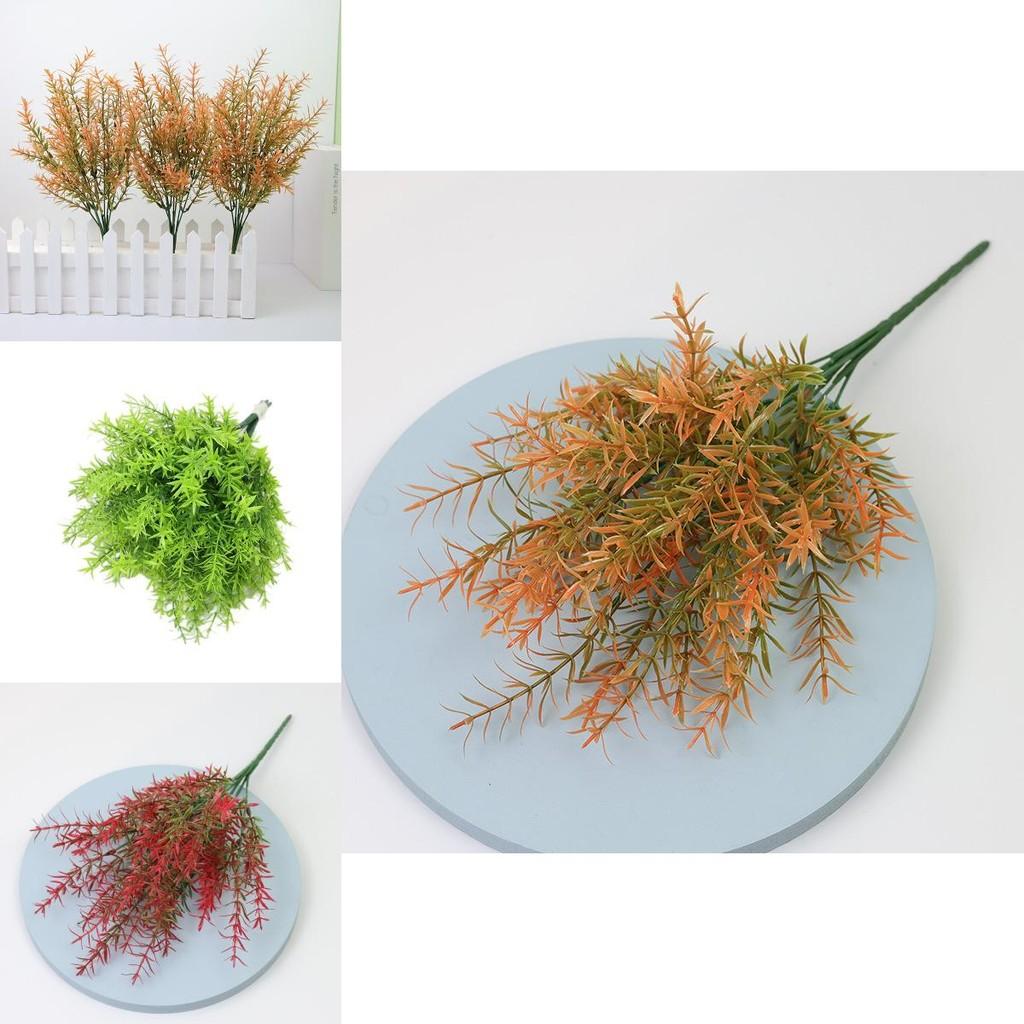 Artificial Green Plant Salvia Rosmarinus Spenn Bouquet For Home Styling And Photography Studio Use