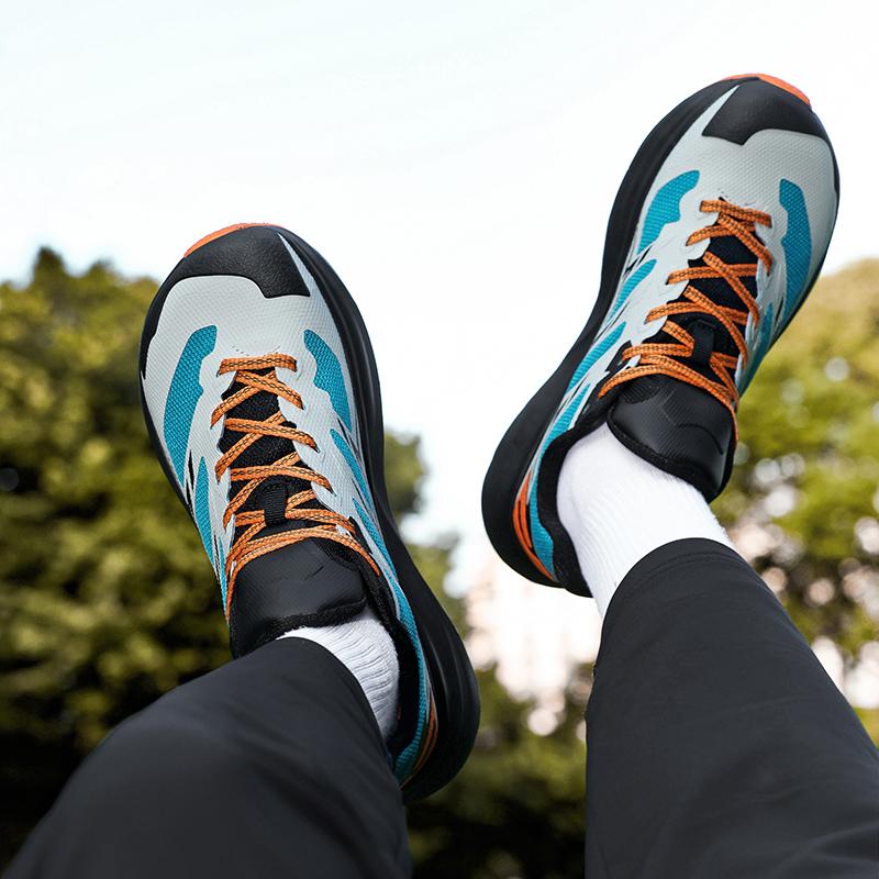 TUINANLE Wide Toe Men Running Sneakers Minimalist Barefoot Shoes Lightweight Breathable Zero Soles Outdoor Man Casual Walking Sport Shoes