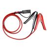 2FT 16AWG Battery Alligator Crocodile Clip to SAE Connector Extension Cable 12V SAE Quick Release Adapter Cable