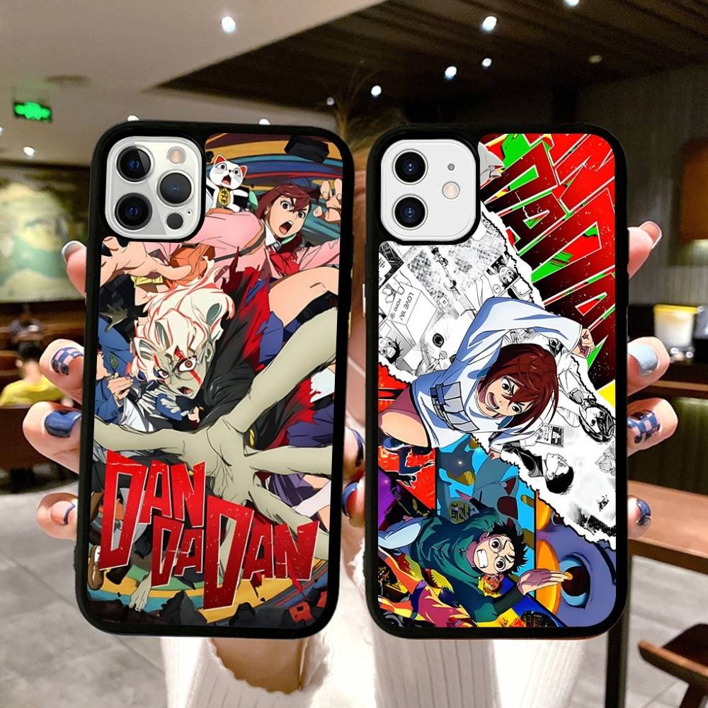 Anime D-Dandadan Phone Case For IPhone 17 16 15 14 13 Plus 12 11 Pro Max PC+TPU Cases Back Cover