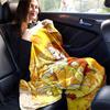 1pz Coperta Plaid La Bella e la Bestia Belle Principessa Disney Decorazioni per la Casa, Morbido Copriletto per Letto, Divano, Viaggio