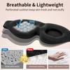 3D Eye Patch 100% Light Blocking Eye Mask Contoured Sleep Mask Soft Skin-Friendly Material Breathable Eye Cover for Travel Rest