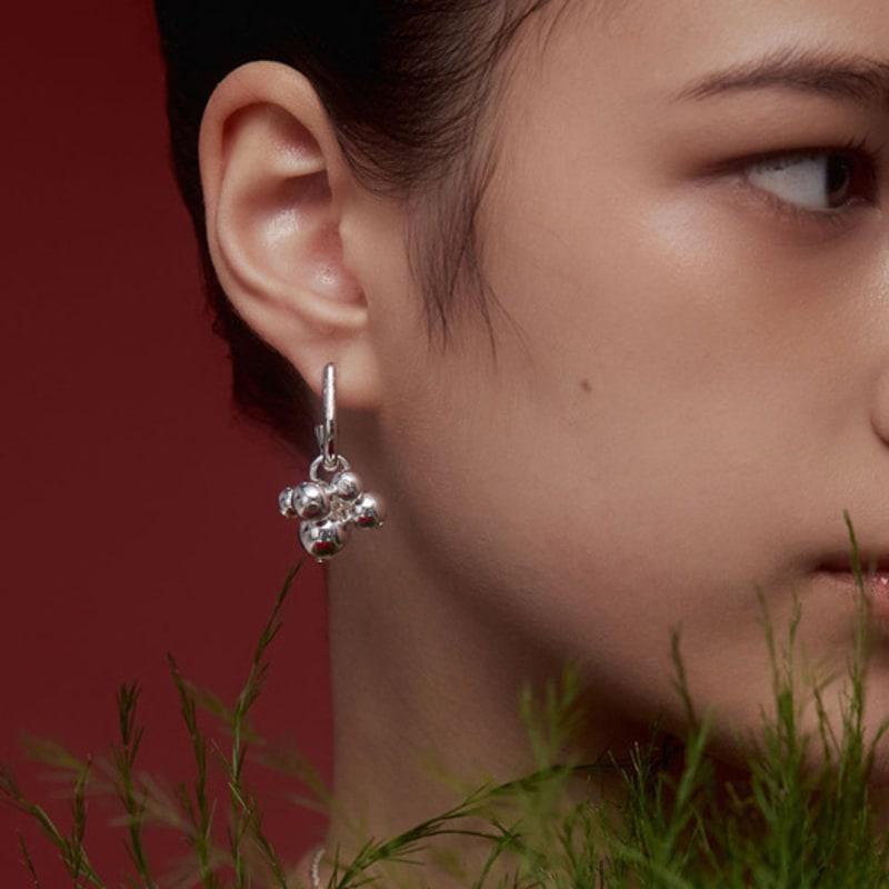 viollina Blessora Earrings_Silver