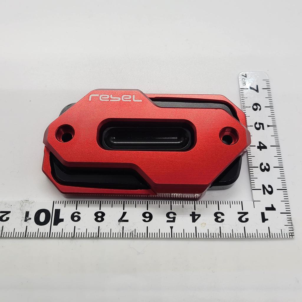 REBLE/REBLE Master Cylinder Cap, Cap, Total Displacement, 250cc, 500cc, 1100cc Parts, Custom Parts, REBEL/REBEL Rebel/rebel (Red)