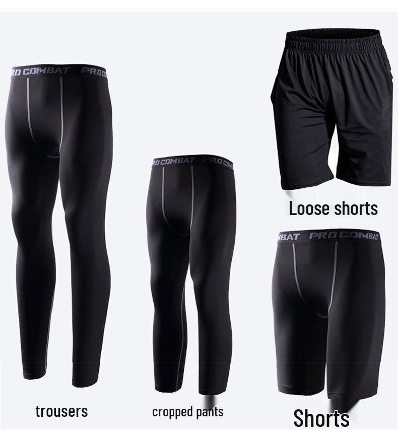 Quick-Dry Stretch Running & Sports Leggings for Fitness and Training