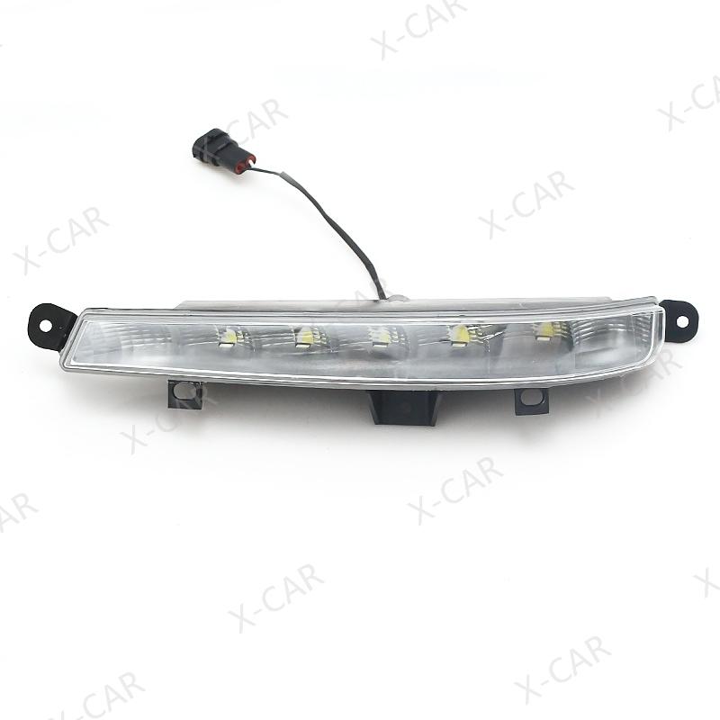 For Mercedes Benz W221 S63 AMG 2007-2013 Front Bumper LED DRL Daytime Running Driving Light Fog Lamp 2218201356 2218201456
