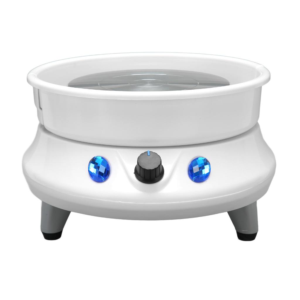 Pottery Wheel 5.9in Turntable 5060Hz 200RPM Detachable Low Noise Stable Pottery Forming Machine