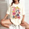 2026 New Trendy Sailor Moon Anime Graphic Tshirt Unisexs Clothing Women  Casual Top Streetwear Short Sleeves Y2k Summer T Shirt