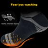 USB Electric Heated Skiing Socks Unisex Washable Thermal Insulated Socks Soft Thickened Heating Socks Winter Outdoor Must Have