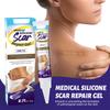 Creme de Silicone para Cicatrizes, Gel para Cicatrizes, Clareador de Cicatrizes, Creme de Cuidado Nutritivo e Promotor da Regeneração da Pele