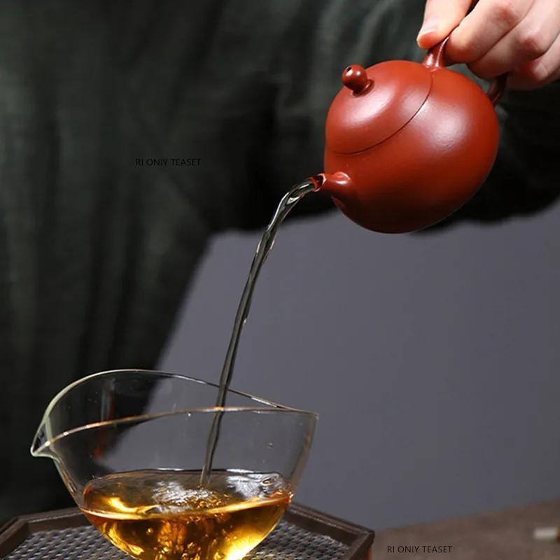 90ml Yixing Purple Clay Teapot Famous Handmade Small Capacity Tea Pot Beauty Tea Infuser Kettle Chinese Zisha Tea Set Gifts
