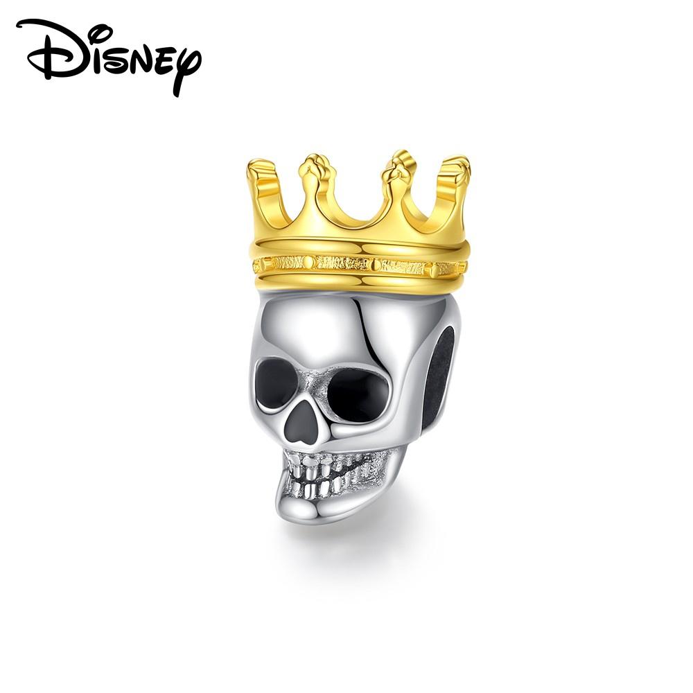 Disney 925 silver Mickey Minnie and Toy Story bass Lightyear Pendant Beads original DIY Bracelet suitable for Girls Gift
