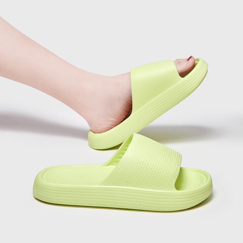 EVA Bathroom New Home Slippers Soft Bottom Non-slip Thick Bottom Indoor Slippers