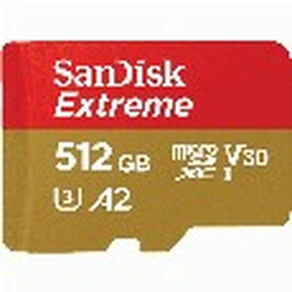 Sandisk SDSQXAV-512G-GN6MA microSDXC 512GB 190MB/s gold red