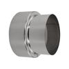120mm To 100mm Stainless Steel Heat Resistant Chimney Reducer with Secure Seam for Stable and Efficient Ventilation