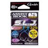 Gamakatsu Assist Hook S.L.J. Tuned 329 Type F GA052 2/0 12mm