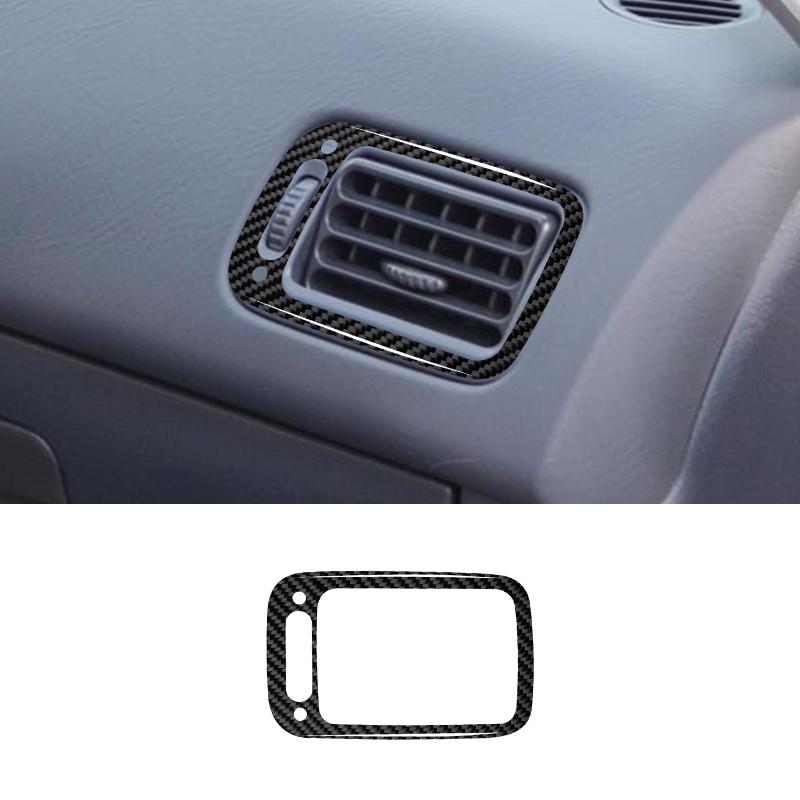 Carbon Fiber Center Console Sticker for Honda Civic 1999-2000 Carbon Fiber Center Console Decal - Interior Styling Accessory