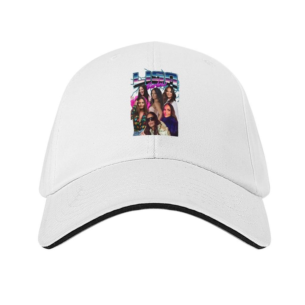 Lisa Barlow Vintage 90s RHOSLC Baseball Cap Anime Hat Thermal Visor Fishing cap Sunscreen Women's Beach Men's