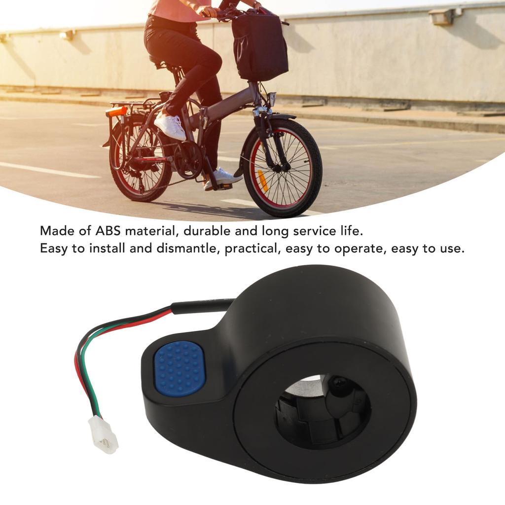Scooter Finger Throttle ABS High Sensitivity Good Contact Low Failure Rate Scooter Thumb Throttle Booster for Xiaomi MI3