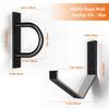 Multipurpose Battle Rope Wall Mount Kit With Anchor And Storage Hook For Home Gym Organization And Space Saving