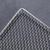 304 Food Grade Stainless Steel Mesh Barbecue Grill with Feet Oil Draining Circular Square Mesh Grill