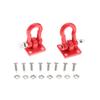 4PCS   Lock Catch for RC Climbing Crawler Car Assemble Replace Parts Red