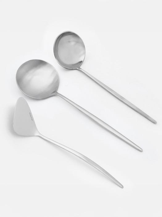 Reborn. J Mudita 304 Stainless Steel Cookware Set 3-Piece Kitchen Tool Set Moodita Stainless Steel Cookware 3-Piece Set