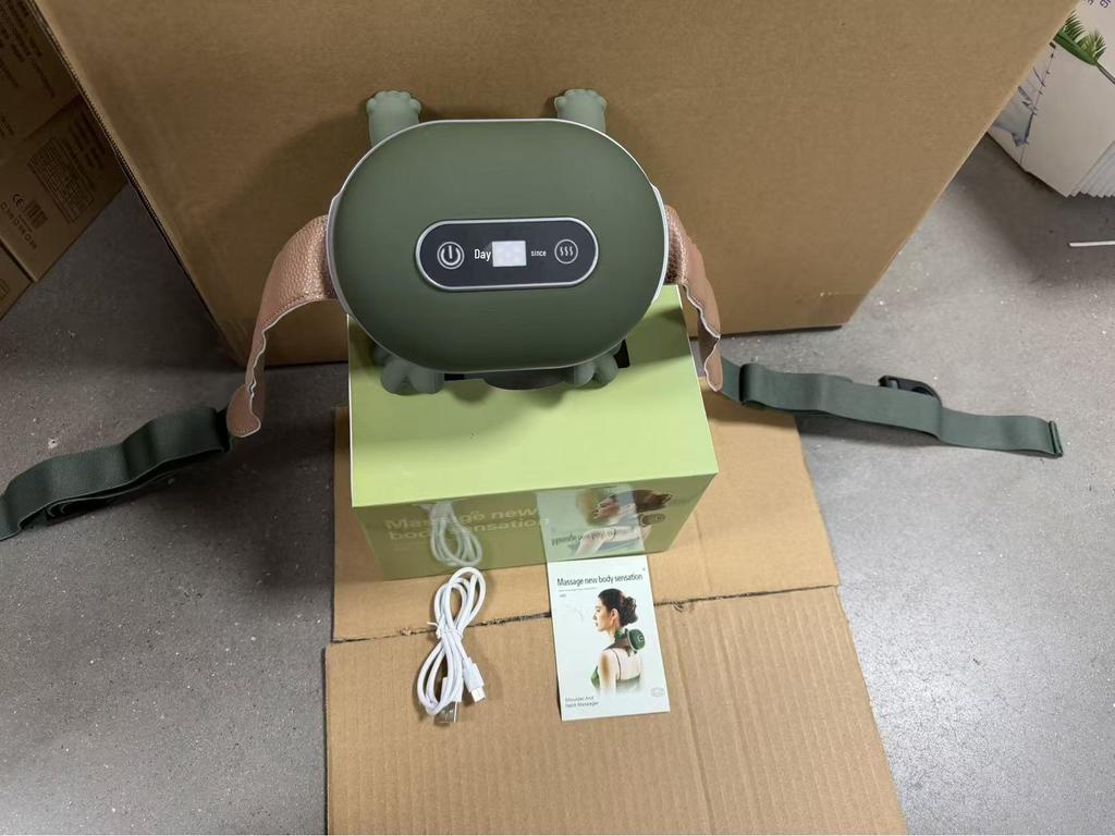 Popular N7 Hand & Neck Massager: Simulated Palm, Kneading, Hot Compress & Acupressure