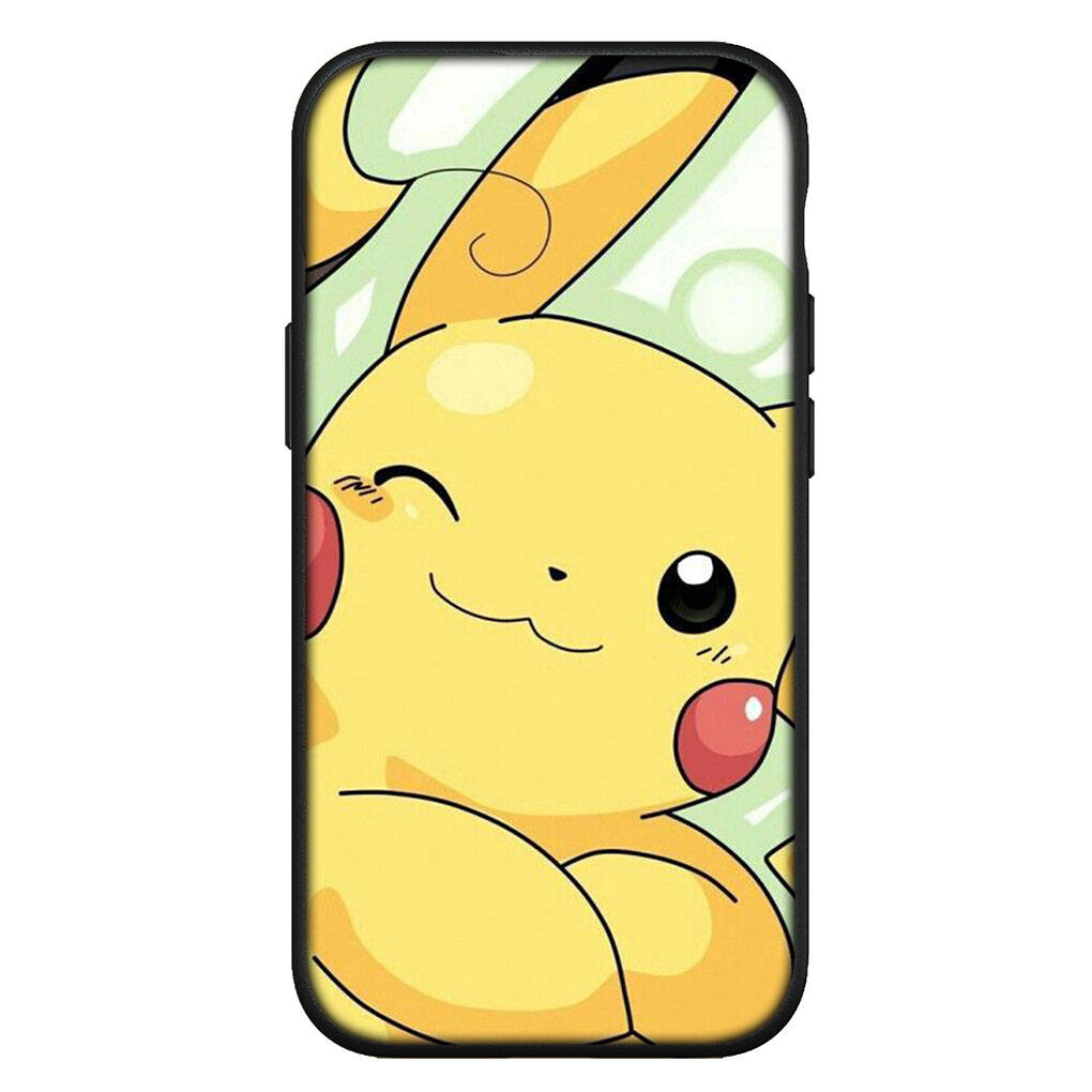 

Чехол для iPhone 17 16 15 Xiaomi Poco Redmi Note 14 13 12 11 Pro Max X 9 16e Samsung Galaxy S25 S24 S23 OPPO Huawei Чехол Pokemon Pikachu for Redmi Note 13 5G