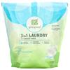 3-in-1 Laundry Detergent Pods, Unscented, 132 Loads