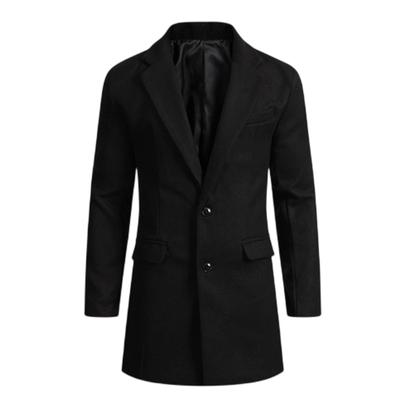 Nizi Men's Coat Medium and Long Coat Woolen