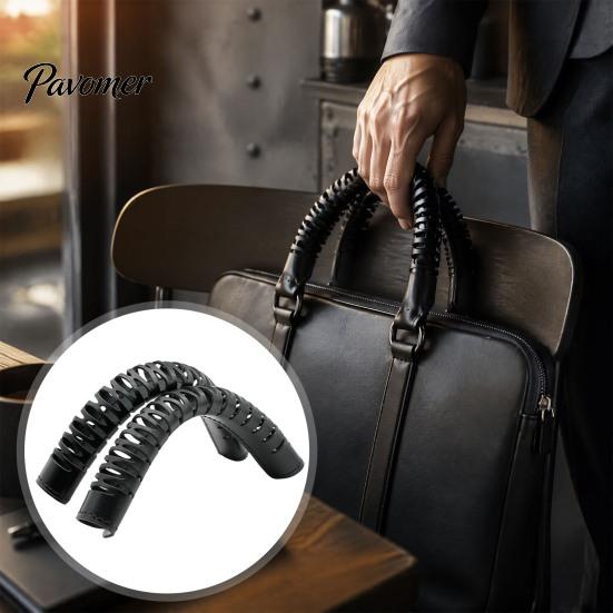 Handtaschengriff-Abdeckung 2 Stück Kunstleder Handtaschen-Abdeckung, Fleckenresistente Handtaschen Schutzhülle Protector Wickelhülle, Universelles Tote Bag Zubehör