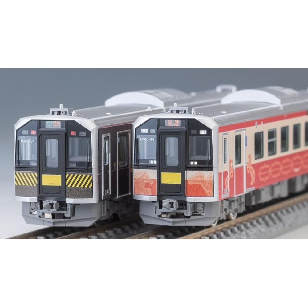 Tomytec Tomix N-Spur Jr H100 muroraN liNe Hidaka liNe Wrapping Car Set Modellbahn Diesel Triebwagen 98138