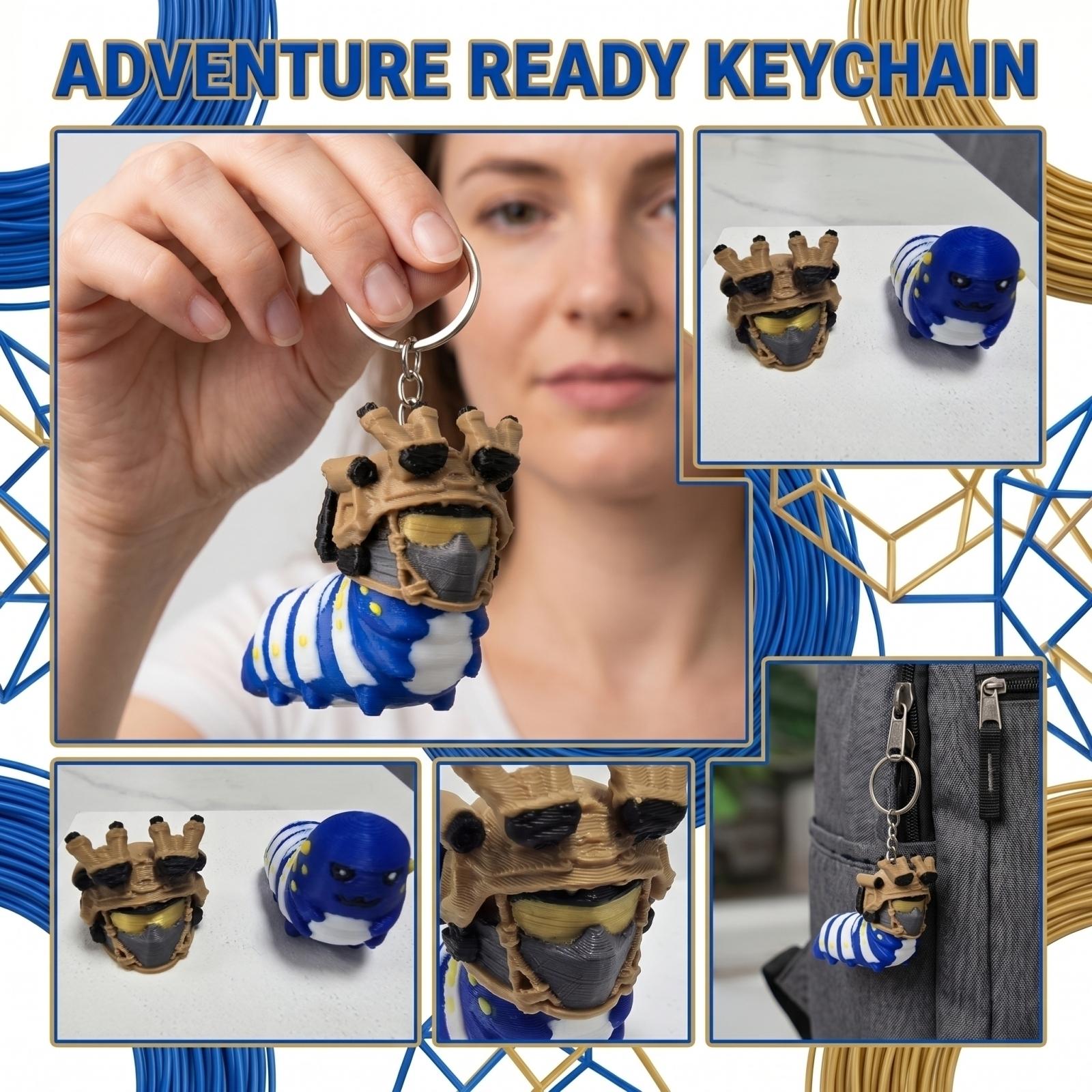 

Doll Set, 3D Printed Doll, Posable Mobile Doll, Suitable For Collectors, Keychain One Size синий