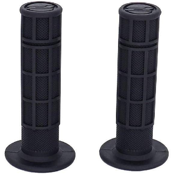 ATV Hand Grips 7/8" Soft Rubber Grip Compatible With ATV Arctic Cat Suzuki Yamaha Kawasaki Honda 400Ex -Black