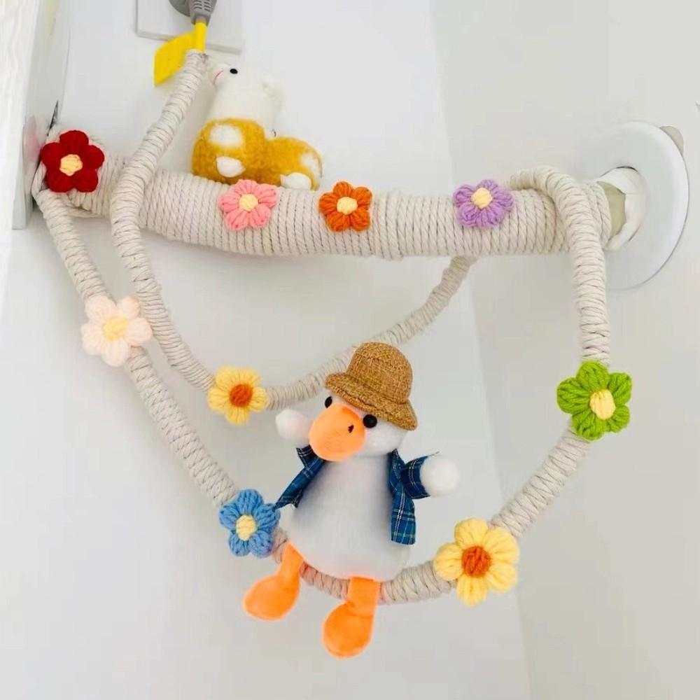 Cartoon Cotton Rope Pipe Cover Duck/Panda Heating System Decoration  Bedroom