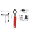   Crank Puller, Professional   Repair Tool Kit with 16mm Wrench and Chain Cutter for Mountain Bike Crankshaft Removal and