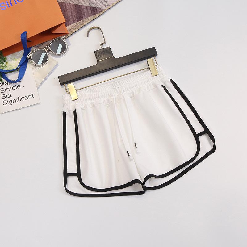 

Брюки хорошего качества для женщин Весенние и летние спортивные шорты Женские брюки больших размеров с широкими штанинами Пижамные брюки для женщин 5XL белый