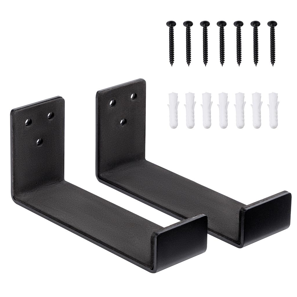 Wall-Mount Surfboard Rack Aluminum Alloy Surfboard Display Mount for Surfboard Short Board Long Boar