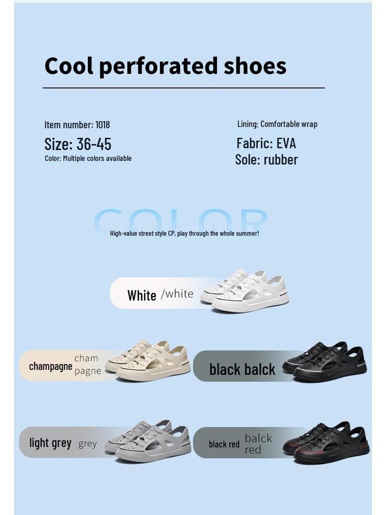 Summer Unisex Wading Beach Shoes – Non-Slip, Soft Sole Sandals for Outdoors