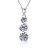New S925 Silver Classic Surround Women's Necklace, Niche Fashion, Exquisite, High-quality Wedding Jewelry