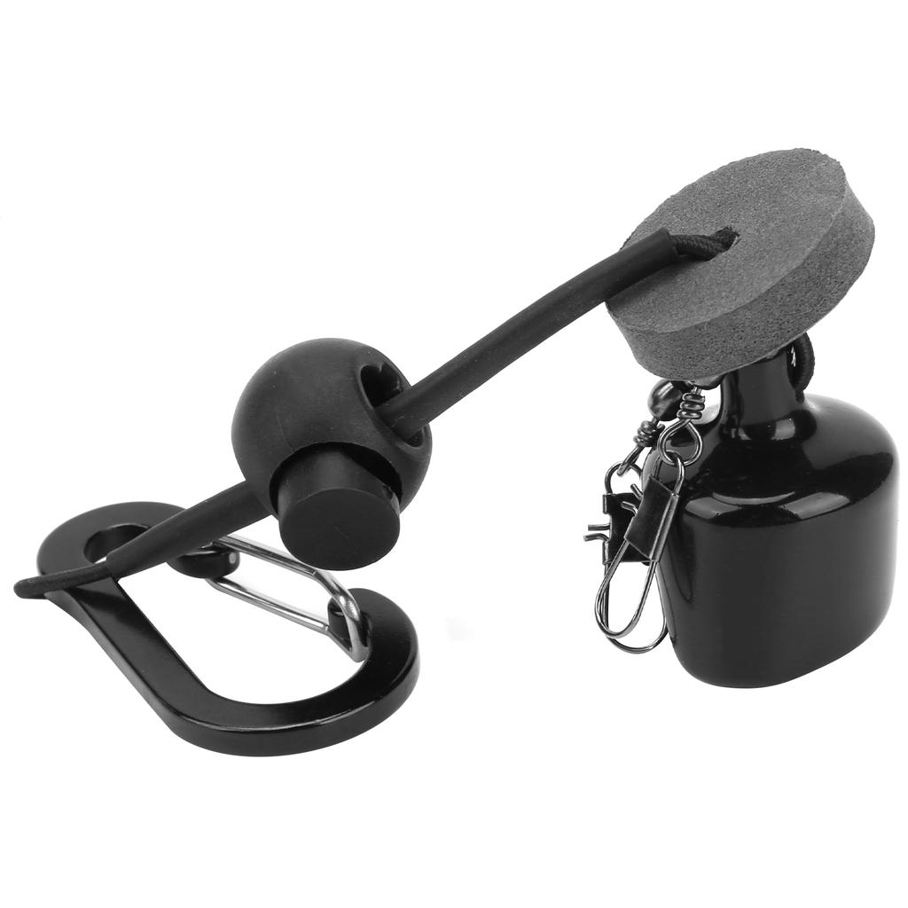 Fishing Tippet Bottle Holder Floatant with Carabiner Fly Fishing Tool Tackle Accessory