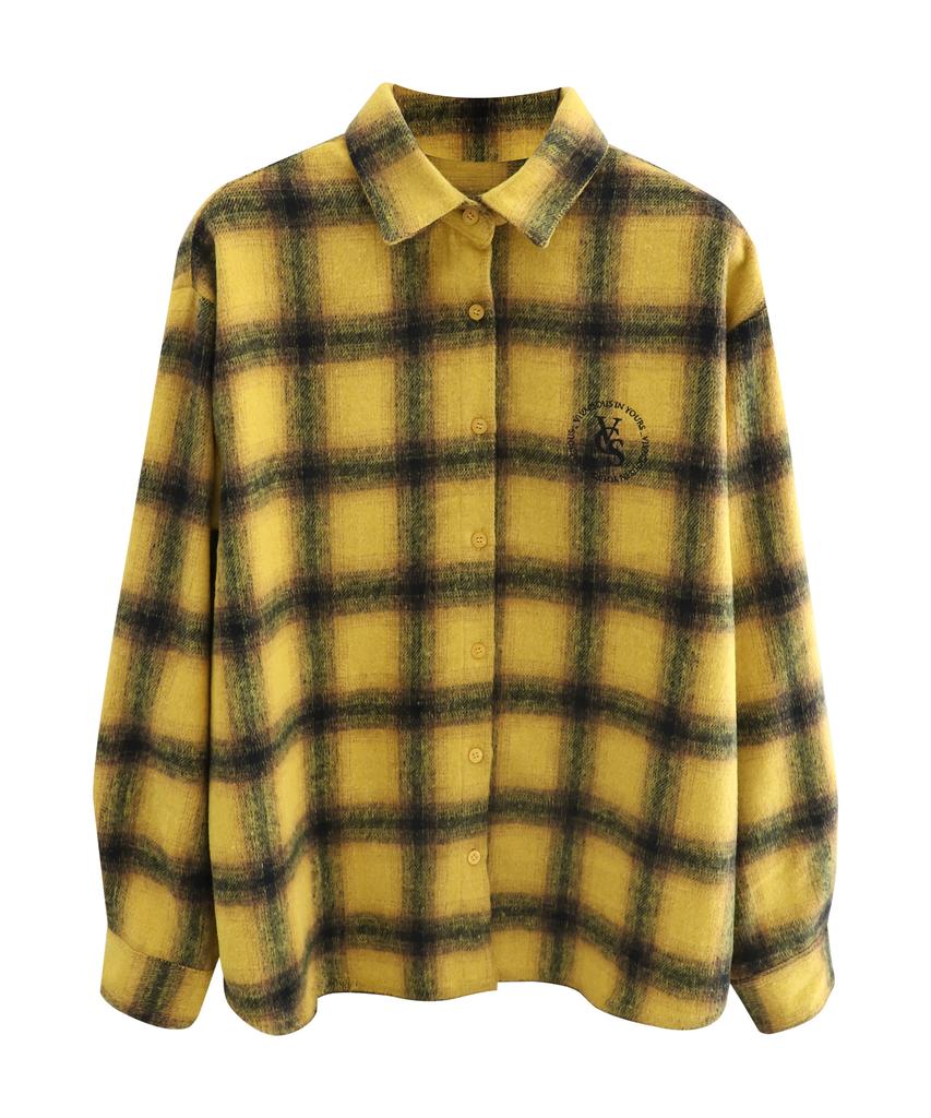 VIVACIOUS Rosewood Check Shirt White