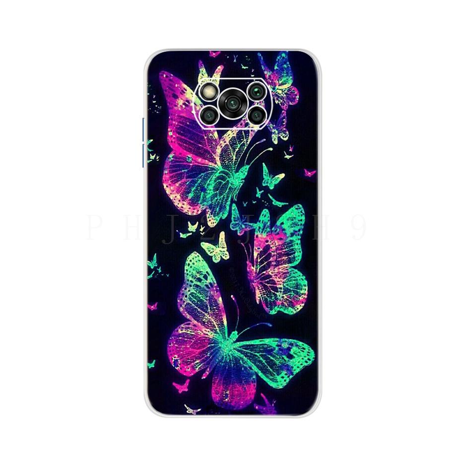 Case For Xiaomi Poco X3 NFC Case PocoX3 Pro Cover Soft TPU Fundas For Xiaomi Poco X3 Pro PocoX3 NFC X 3 GT Phone Case Bag Bumper