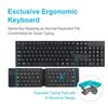 Wireless Two-Fold Bluetooth Keyboard for iPad, Android, and Windows Systems