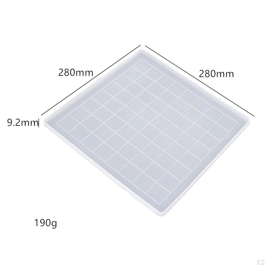 Checkerboard Set, Silicone , Checkers International Chess Piece for DIY