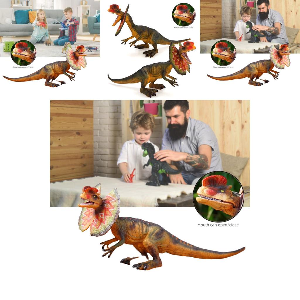Realistisches Dinosaurier-Modellspielzeug für Kinder Spinosaurus Stegosaurus