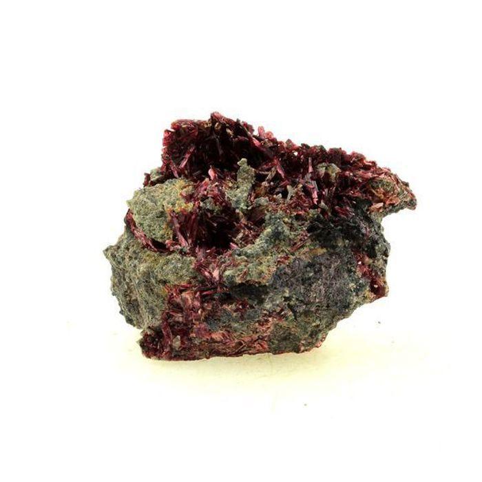 Pierres et Minéraux. Erythrite + Quartz. 177.0 ct. Bou Azzer Mine, Ouarzazate Province, Maroc.