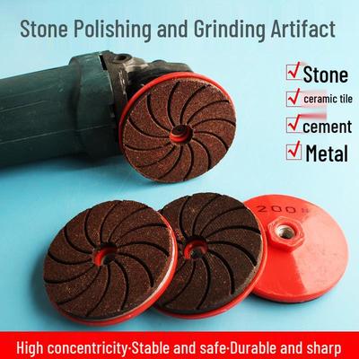 Multipurpose Grinding Disc for Angle Grinders: Ideal for Trimming & Polishing Tiles, Marble, Wood, Stone, Cement, & Metal
