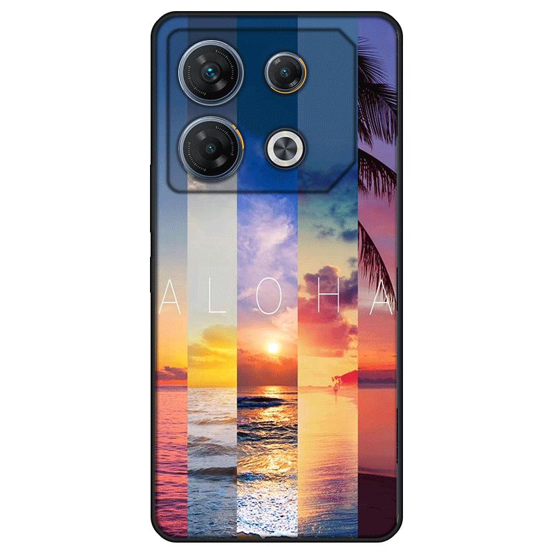 Soft Silicone For Infinix GT 10 Pro Case TPU Painted Back Cover Infinix GT 10 Pro Casing